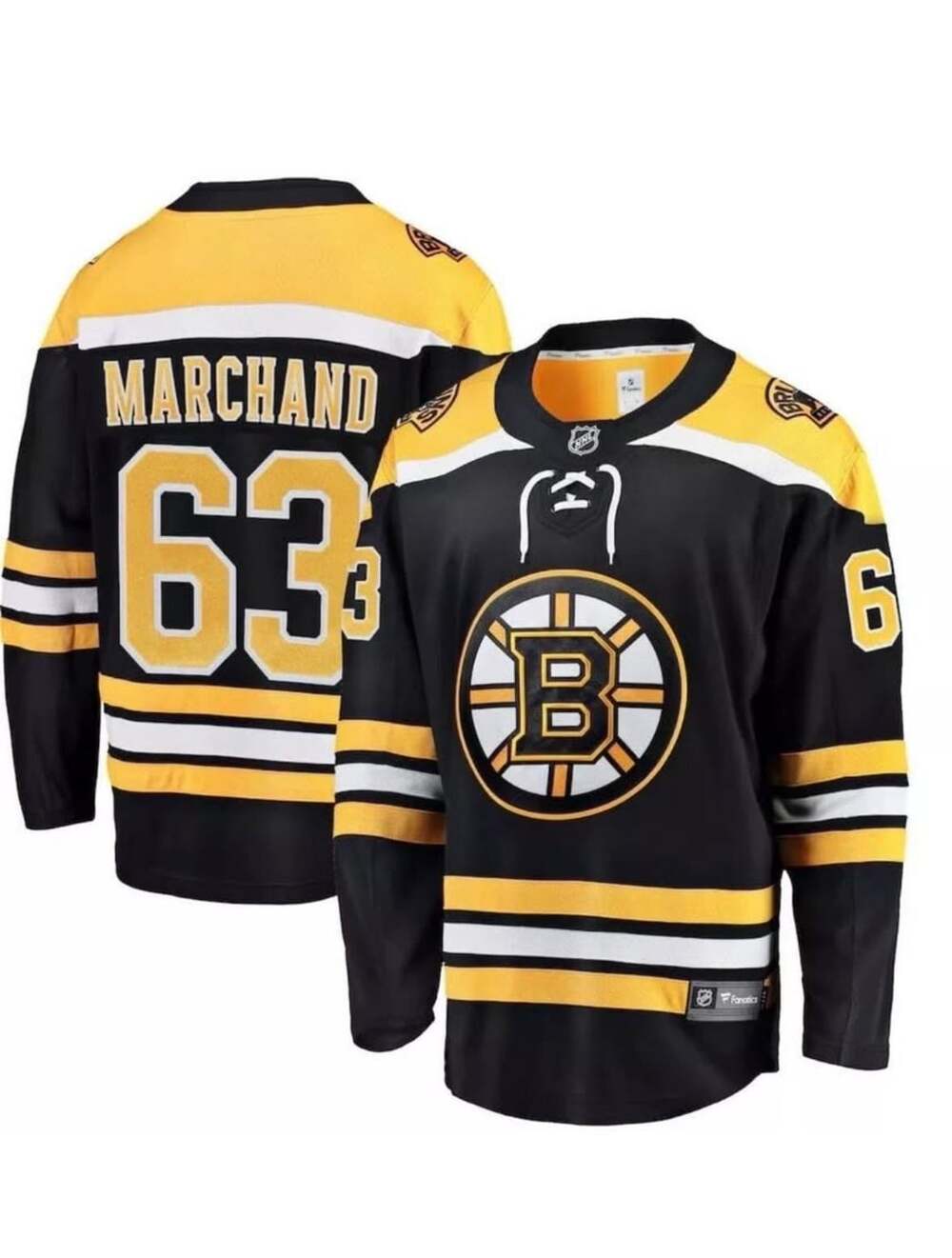 Fanatics Boston Bruins Marchand 63 Hockey Jersey size small